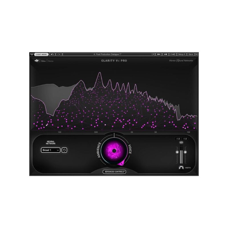 Waves Clarity Vx Pro AI Noise Removal Plug-in - Digital Delivery