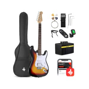 Donner DST-100S 39 Inch Electric Guitar - (Sunburst)