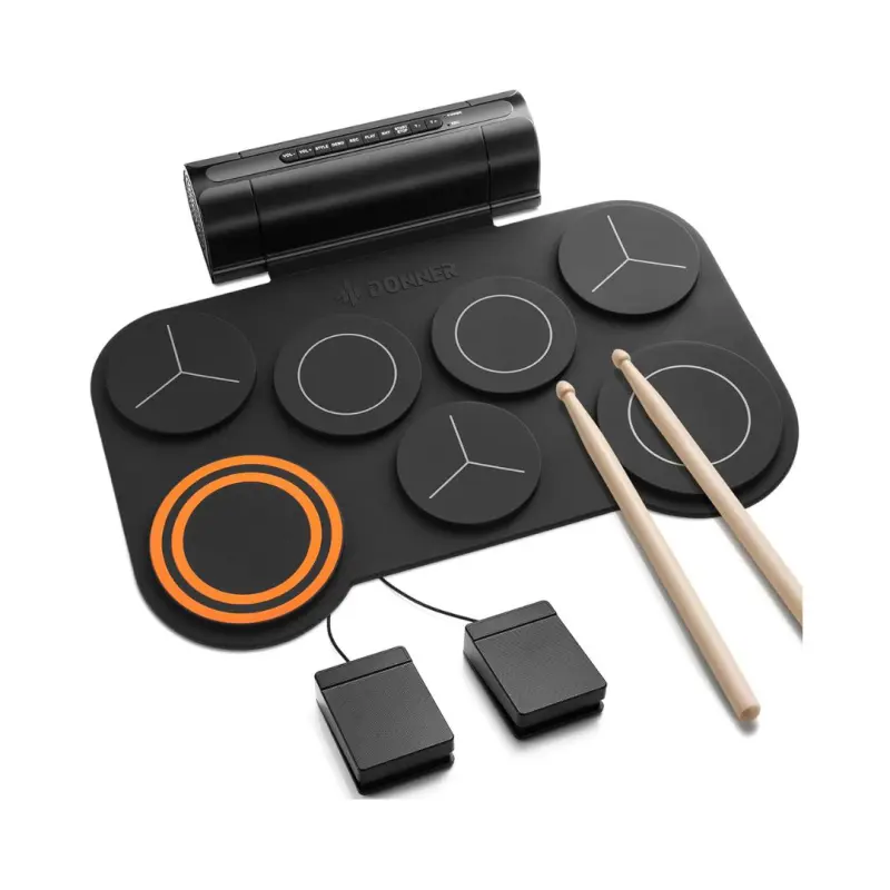 Donner DED-20 Roll Up Electronic Drum Pad