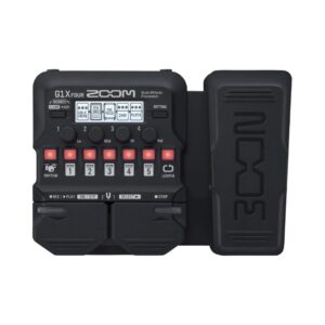 Zoom G1X Four Guitar Effects Processor with Expression Pedal