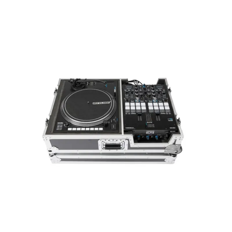 Magma Scratch Suitcase Black/Silver - 40985