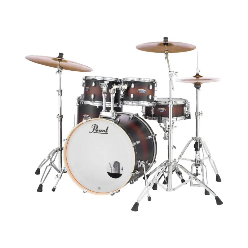 Pearl Decade Maple 5-Piece Shell Pack (Satin Brown Burst Finish) - Image 2