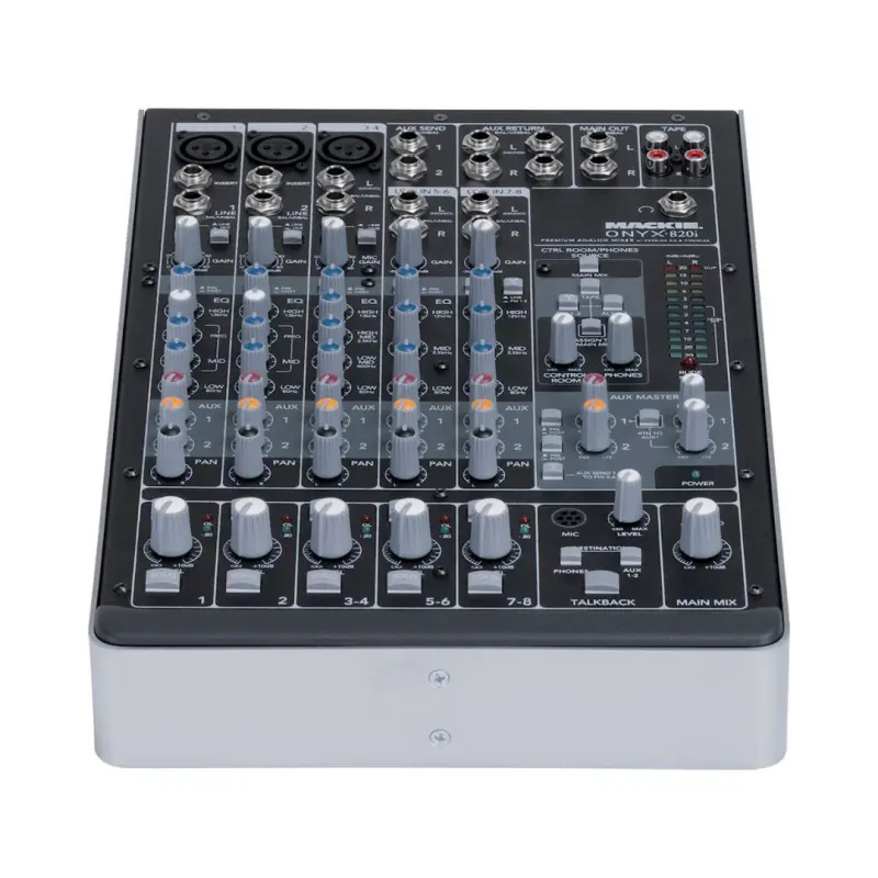 Mackie Onyx 820i 8 Channel Firewire Recording Analog Mixer - Image 2