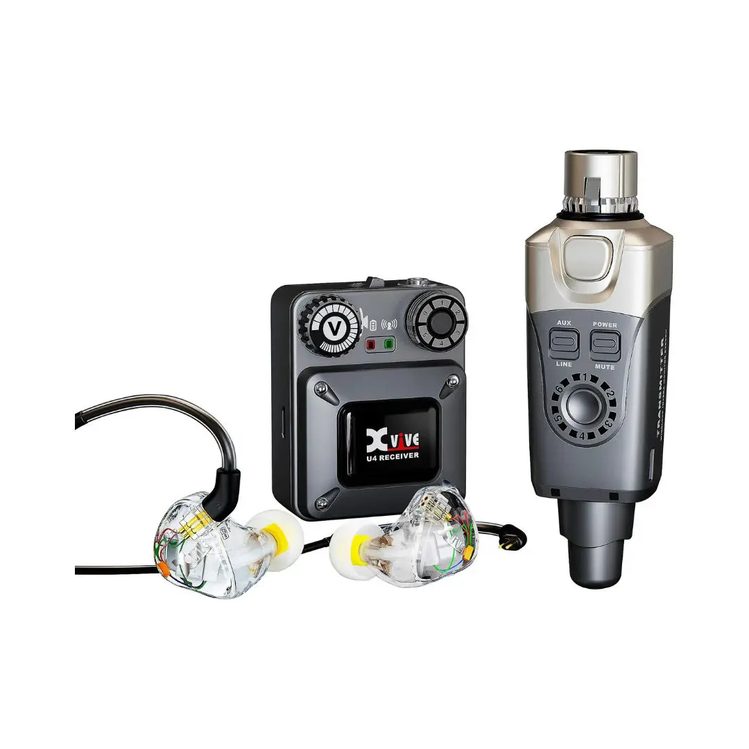 Xvive U4T9 Wireless In Ear Monitor System + T9 IEM Earphones - Image 2