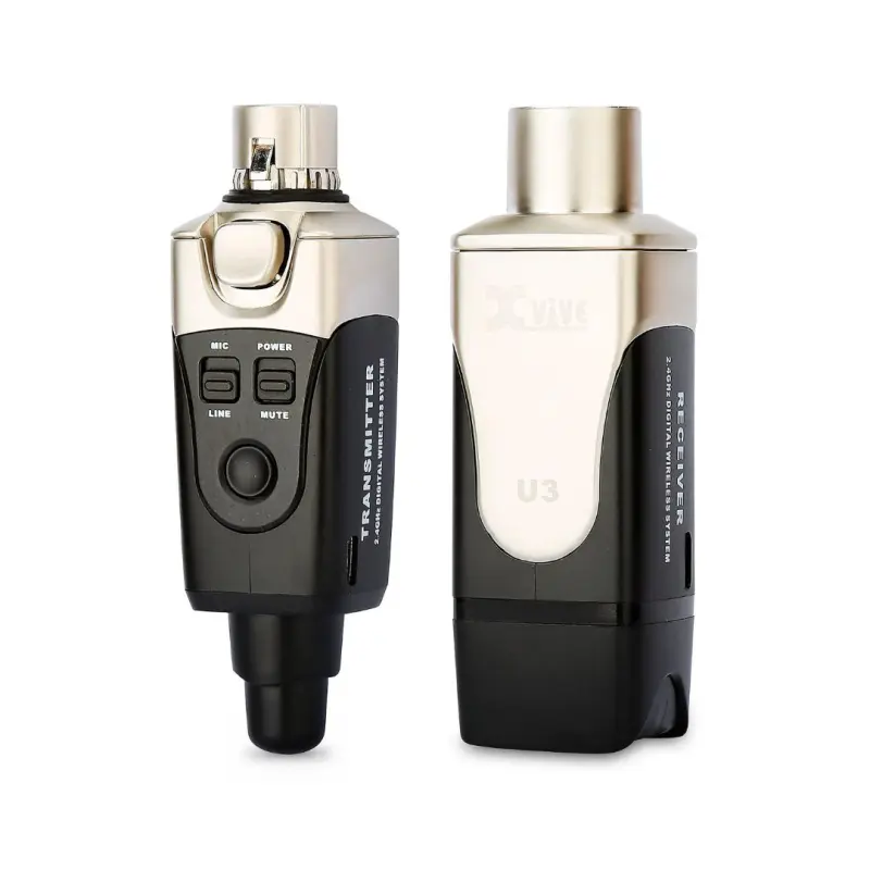 Xvive U3 Digital Wireless Microphone Dynamic System - (Black) - Image 2