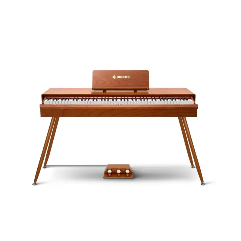 Donner DDP-80 Pro Digital Piano Retro Wood - Image 2