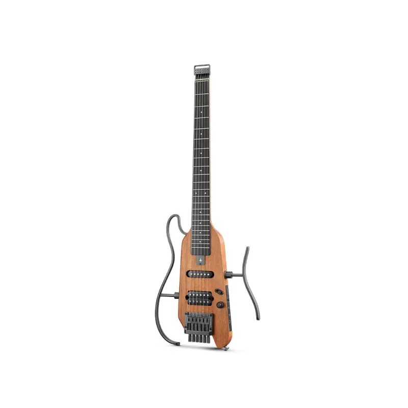 Donner HUSH-X Electric Guitar - (Natural) - Image 2