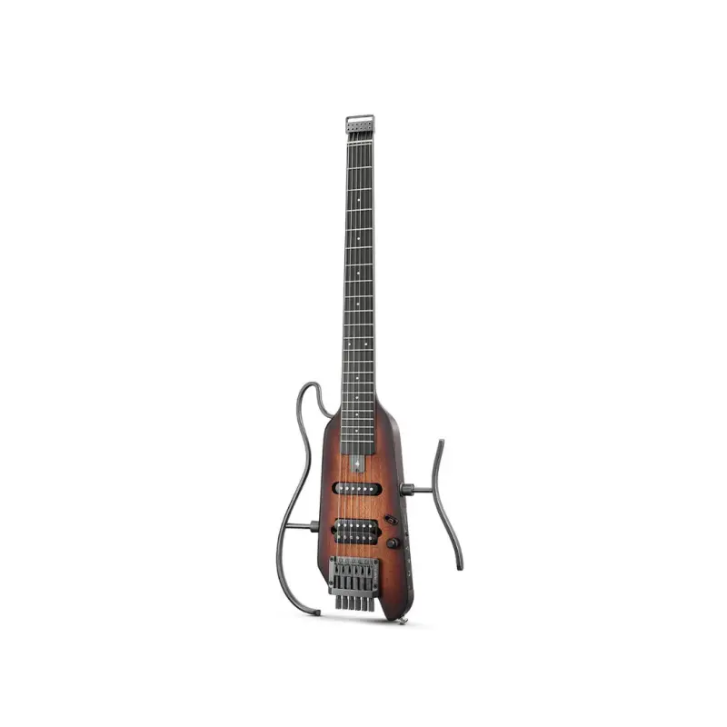 Donner HUSH-X Electric Guitar - (Sunburst) - Image 2