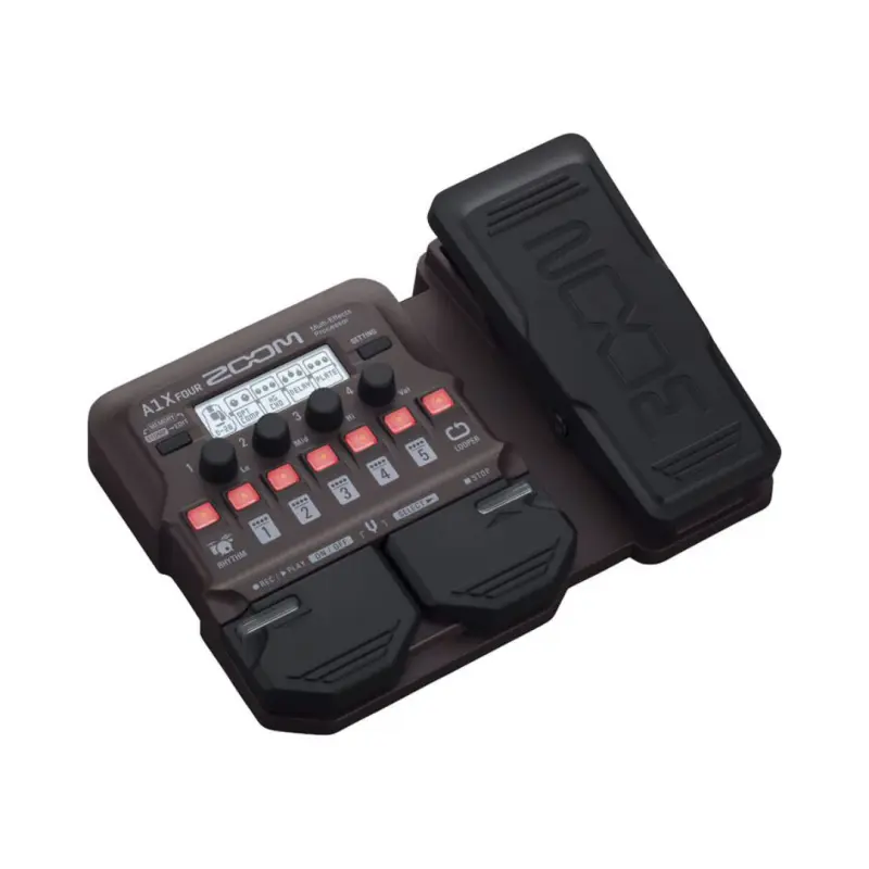 Zoom A1X Four Acoustic Multi-Effects Processor Pedal - Image 2