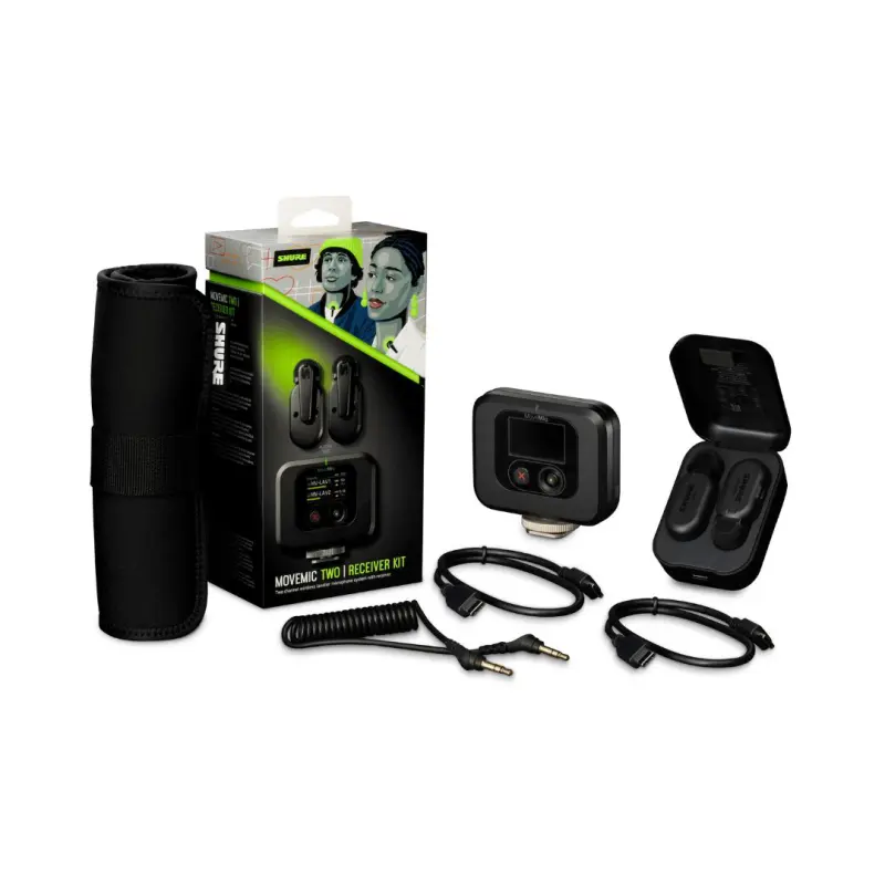 Shure Move Mic Two Receiver Kit Wireless Microphone System - Image 2