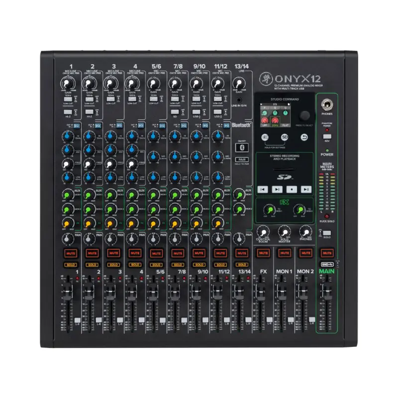 Mackie Onyx12 12-Channel Premium Analog USB Mixer - Image 3