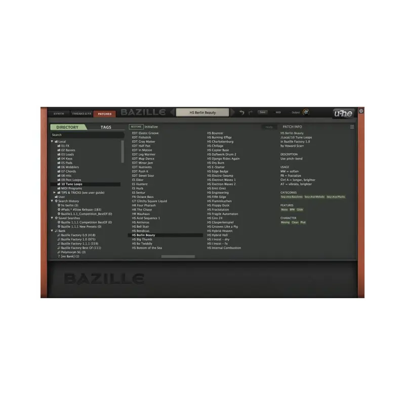 U-he Bazille Digital Modular Synthesizer Plug-in - Digital Delivery - Image 3