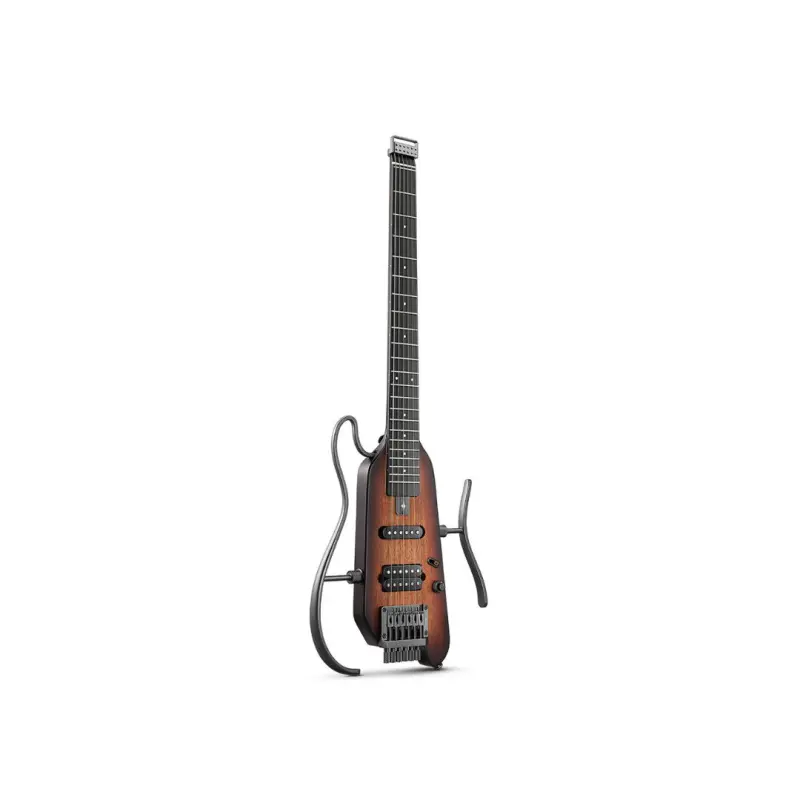 Donner HUSH-X Electric Guitar - (Sunburst) - Image 3
