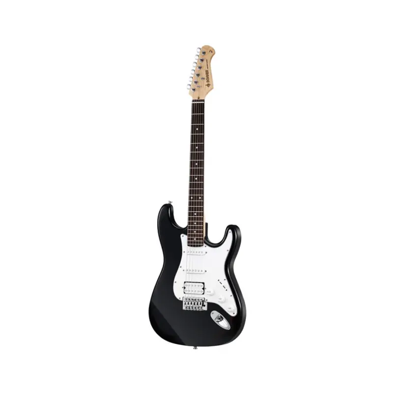 Donner DST-100B 39 Inch Electric Guitar - (Black) - Image 3