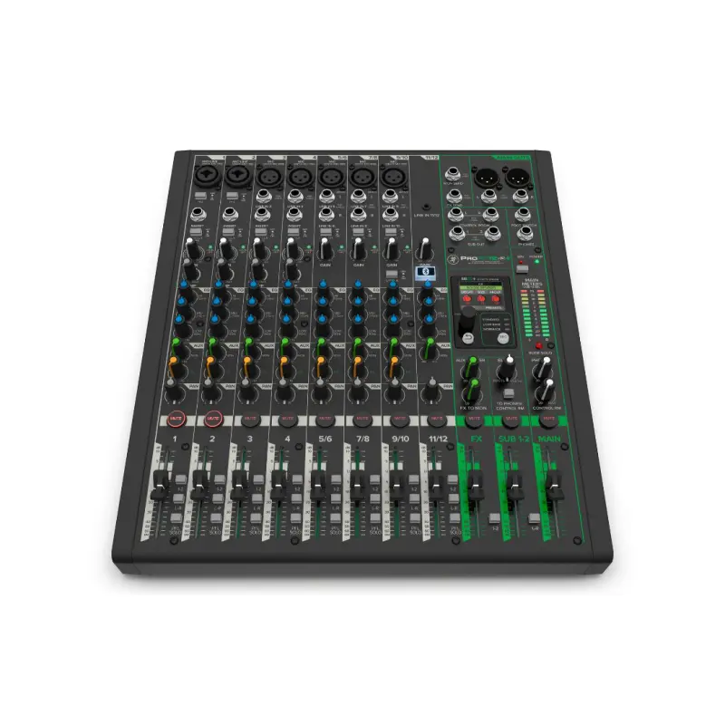 Mackie ProFX12v3+ 12-Channel Analog Mixer with Enhanced FX - Image 3