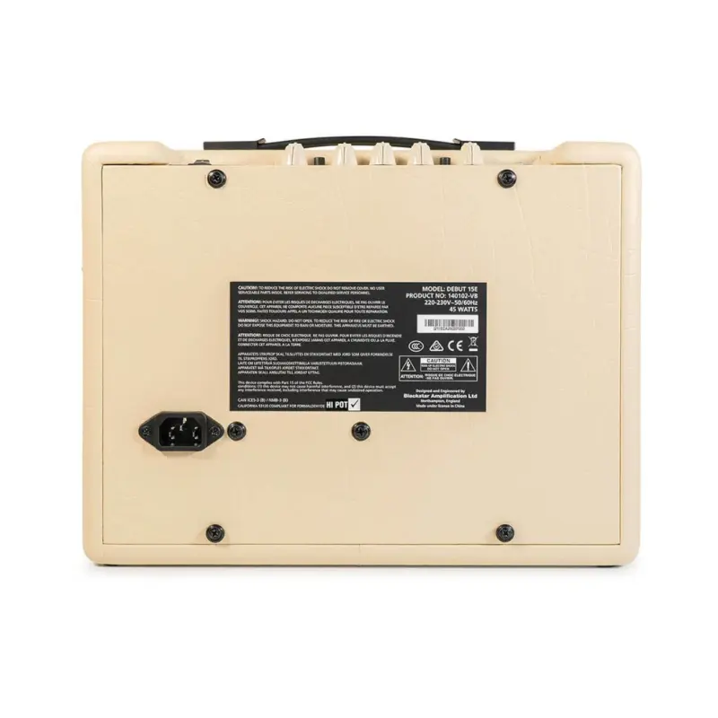 Blackstar Debut 15E Stereo 15W Practice Guitar Amplifier - (Beige) - Image 4
