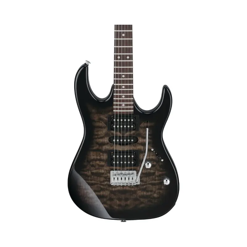 Ibanez GRX70QA 6 String Solid Body Electric Guitar - TKS - Image 4