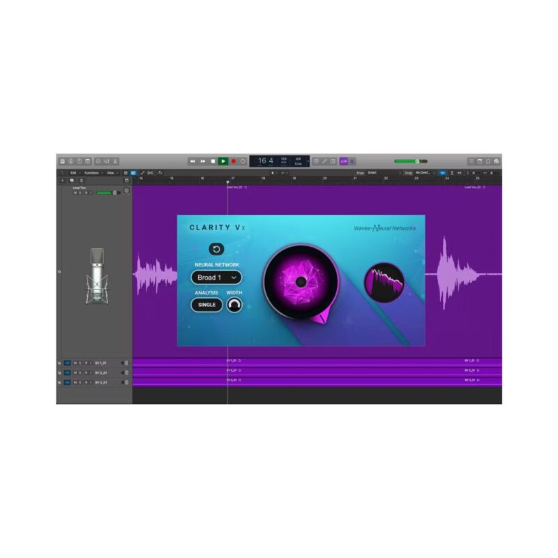 Waves Clarity Vx AI Noise Removal Plug-in - Digital Delivery - Image 4