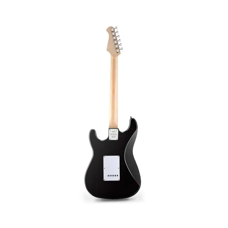 Donner DST-100B 39 Inch Electric Guitar - (Black) - Image 4