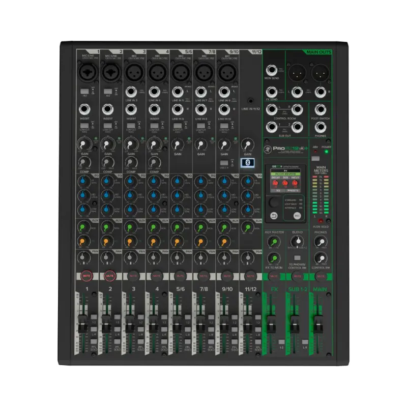 Mackie ProFX12v3+ 12-Channel Analog Mixer with Enhanced FX - Image 4