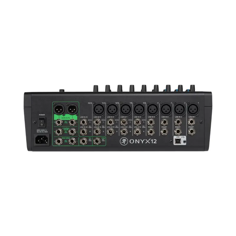 Mackie Onyx12 12-Channel Premium Analog USB Mixer - Image 4