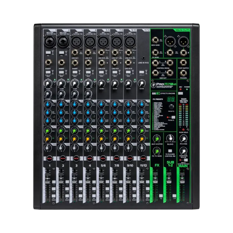Mackie ProFX12v3 12-Channel Professional Analog USB Mixer - Image 4