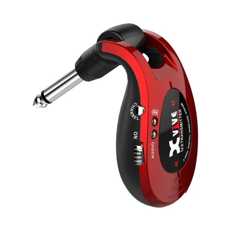 Xvive U2 Digital Wireless Electric Guitar System - (Red) - Image 5