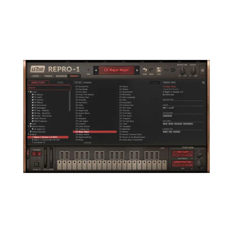 U-he Repro 1 Analog Synthesizer Plug-in - Digital Delivery - Image 5