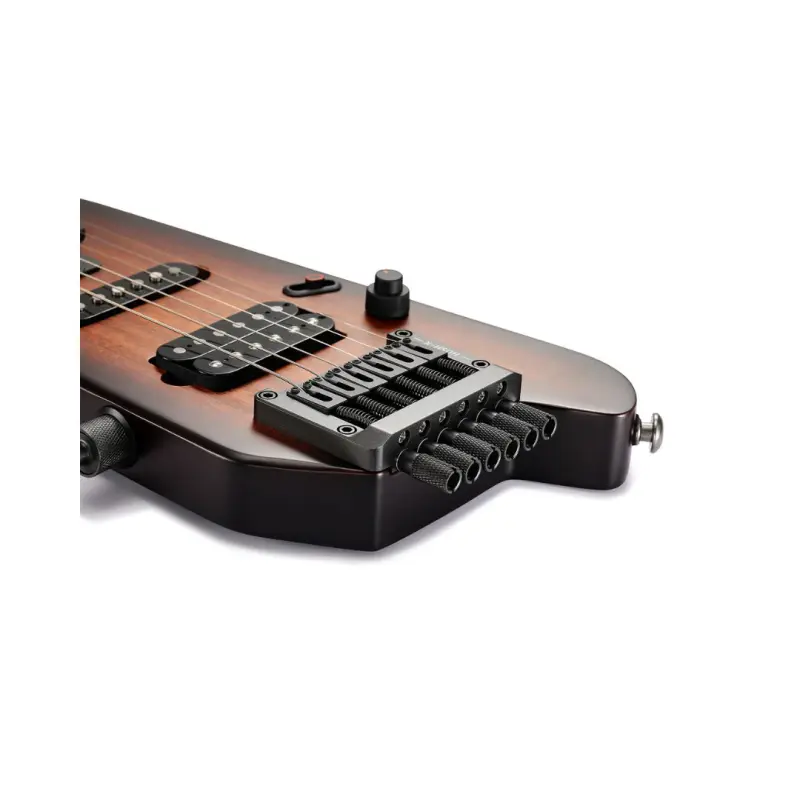 Donner HUSH-X Electric Guitar - (Sunburst) - Image 5