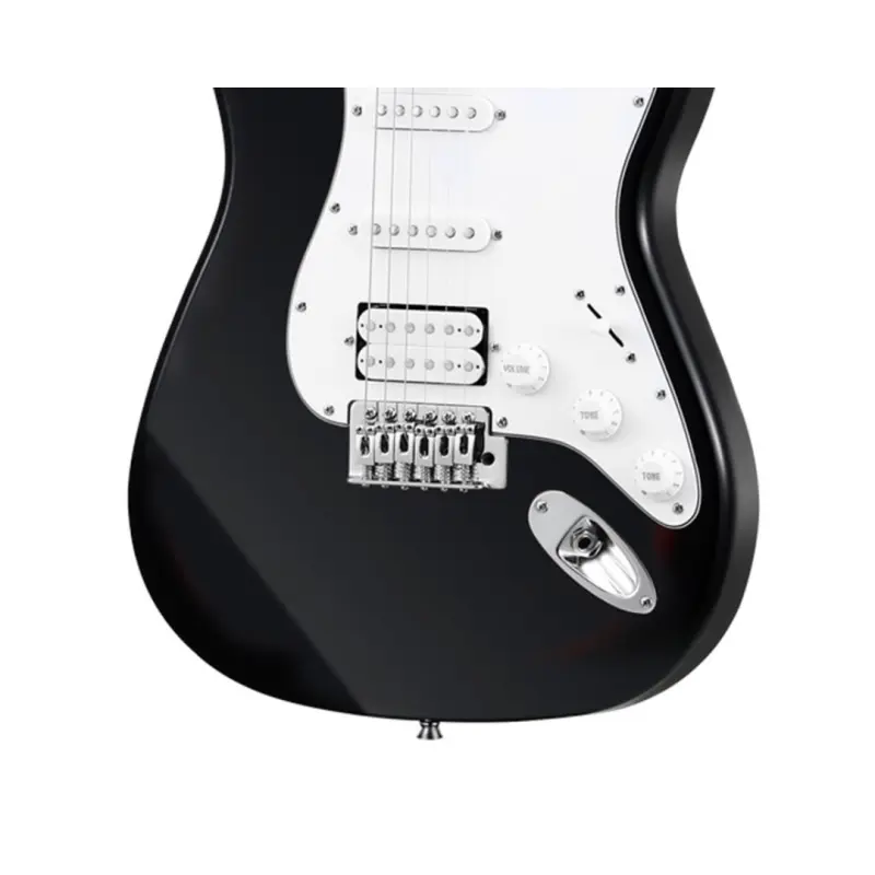 Donner DST-100B 39 Inch Electric Guitar - (Black) - Image 5