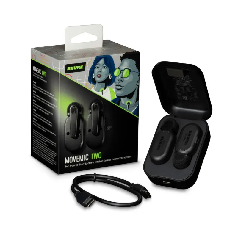 Shure Move Mic Two Wireless Lavalier Microphone - Image 5