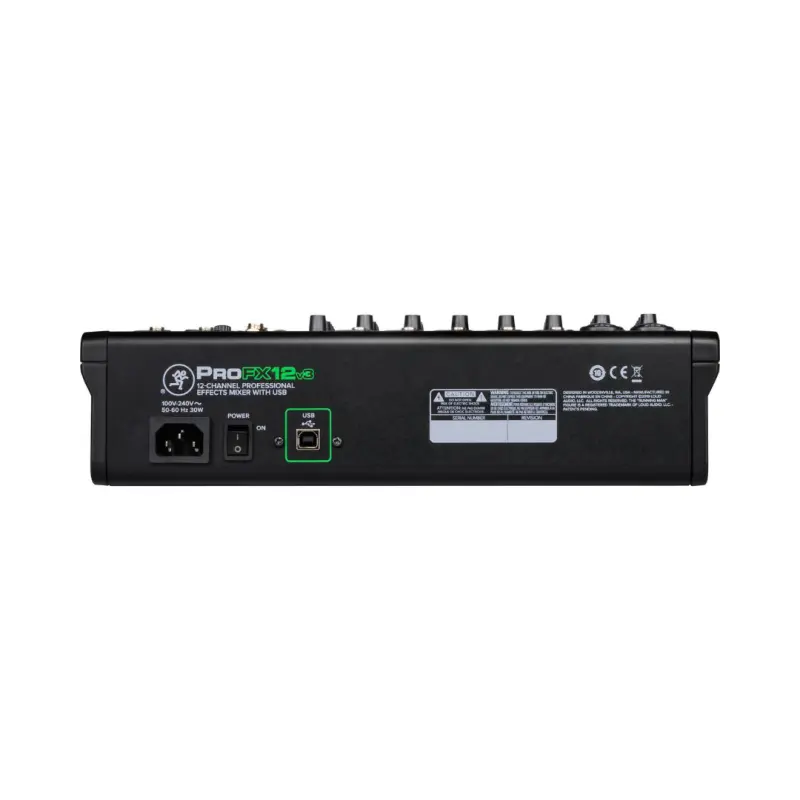 Mackie ProFX12v3 12-Channel Professional Analog USB Mixer - Image 5