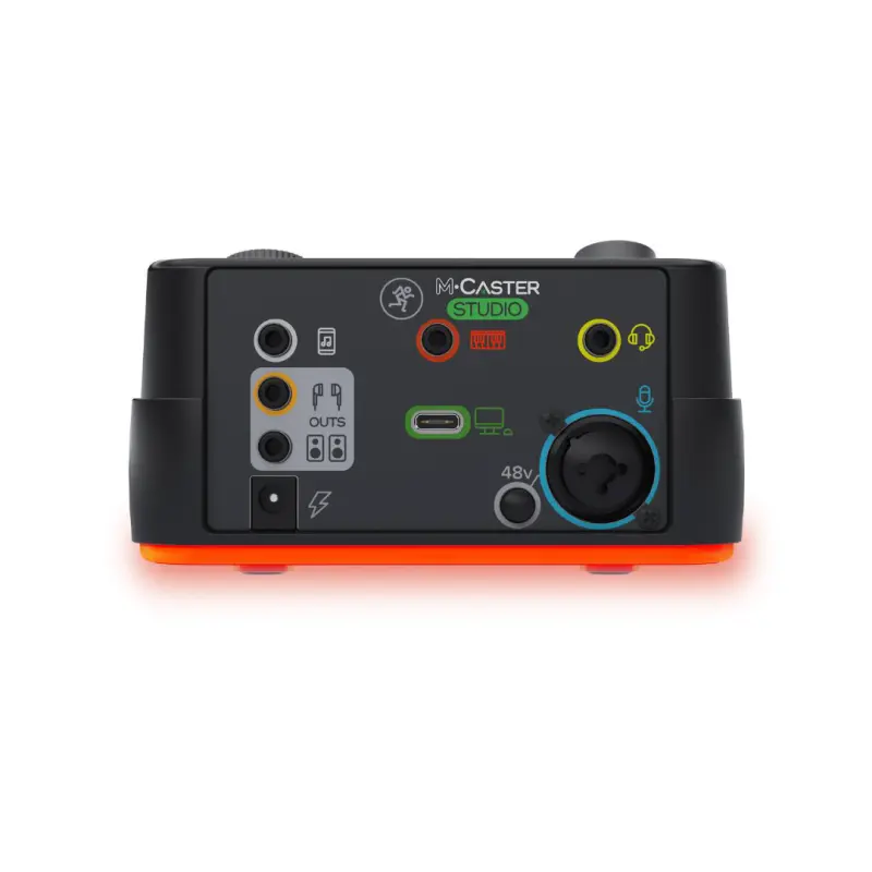 Mackie M•Caster Studio Desktop Live Streaming Mixer - (Black) - Image 5