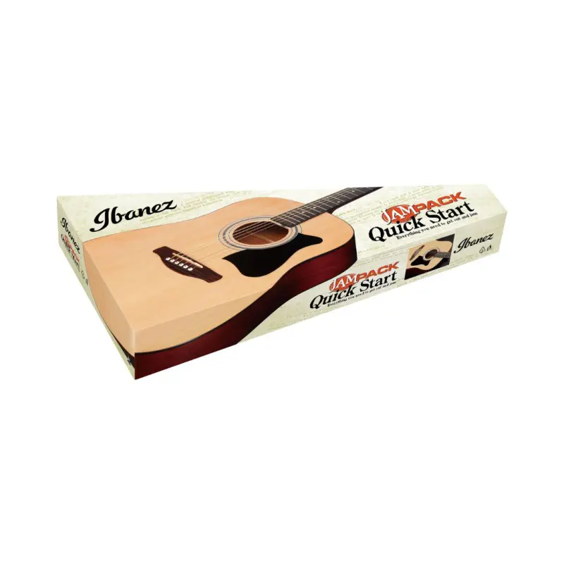 Ibanez V50NJP Acoustic Jampack Guitar - Vintage Sunburst - Image 6