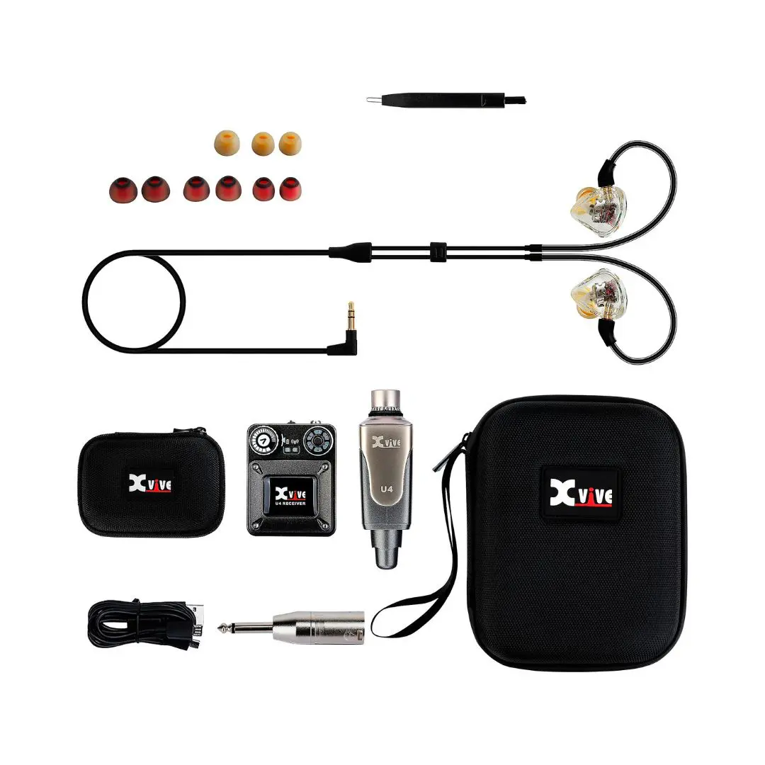 Xvive U4T9 Wireless In Ear Monitor System + T9 IEM Earphones - Image 6