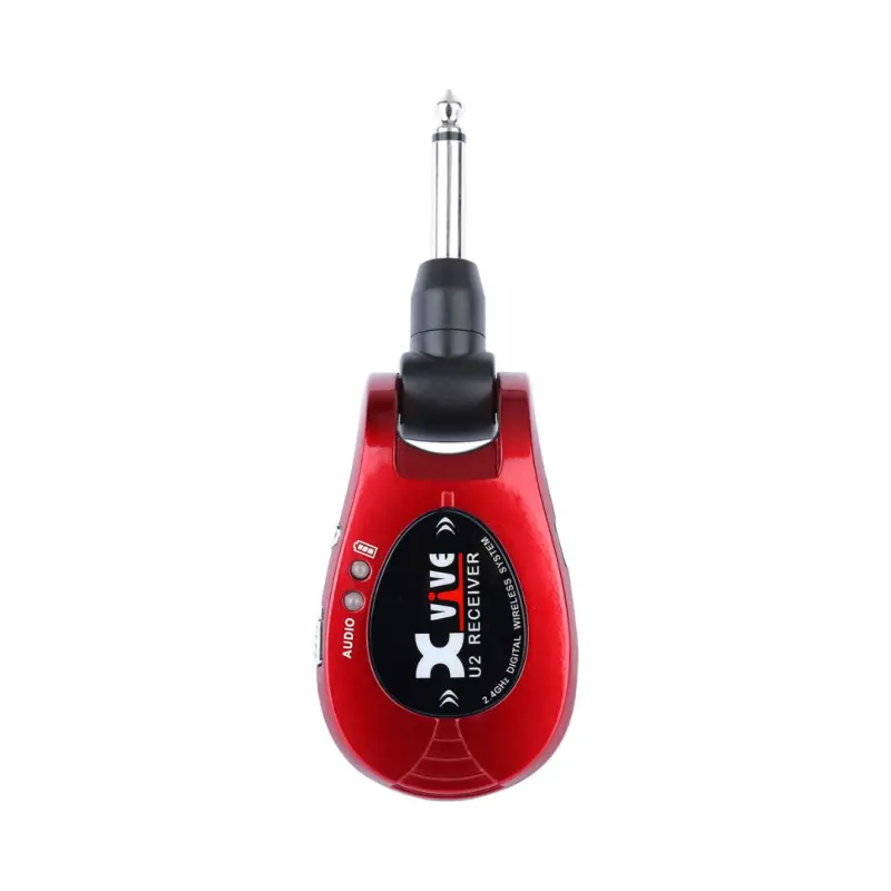 Xvive U2 Digital Wireless Electric Guitar System - (Red) - Image 7