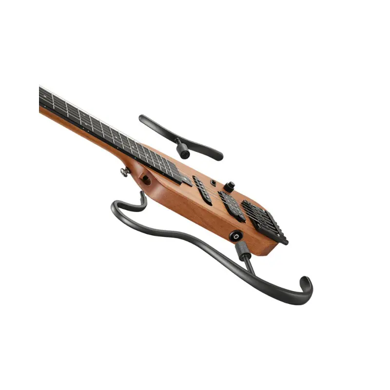 Donner HUSH-X Electric Guitar - (Natural) - Image 8