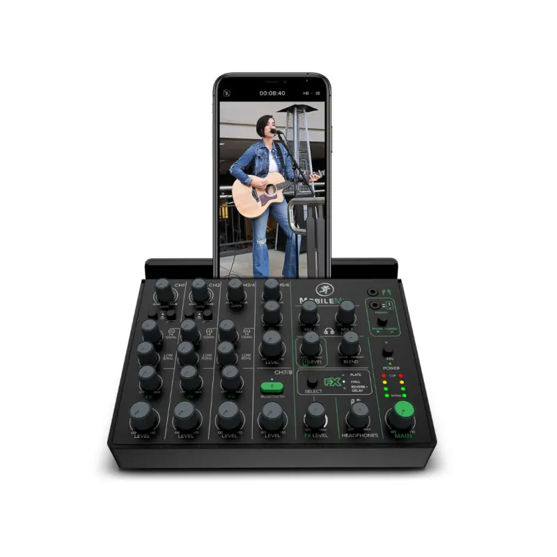 Mackie MobileMix 8-Channel Live Sound and Streaming Mixer - Image 8
