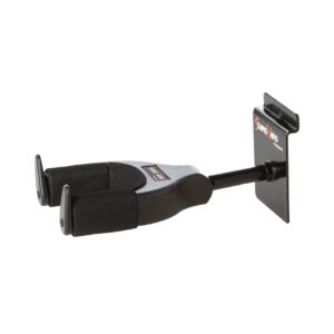 Bespeco SH720 slat wall guitar hanger designed for secure and stylish guitar storage on slat wall systems.