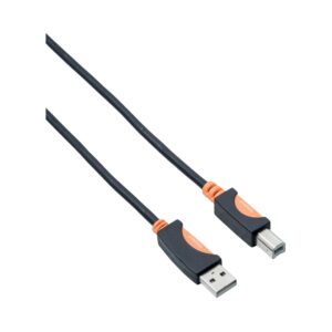 Bespeco SLAB USB-A to USB-B audio cable, designed for connecting audio devices to computers or interfaces.