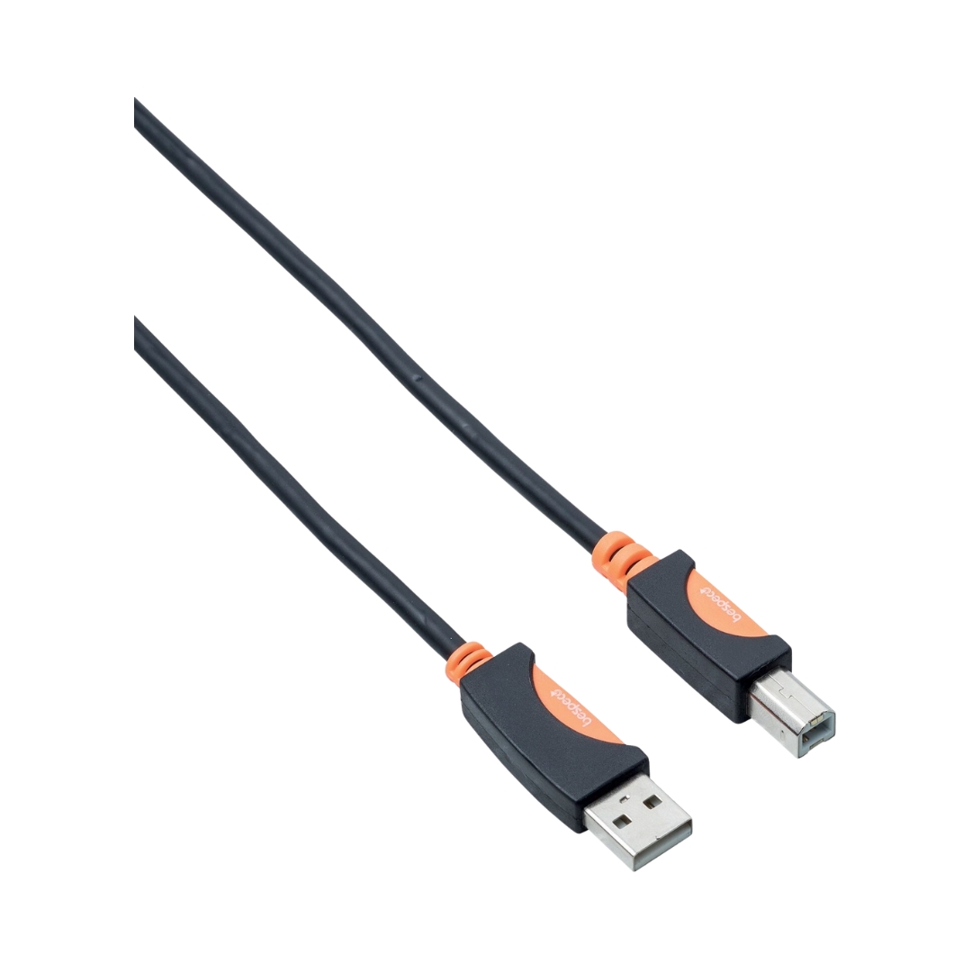 Bespeco SLAB USB-A to USB-B audio cable, designed for connecting audio devices to computers or interfaces.