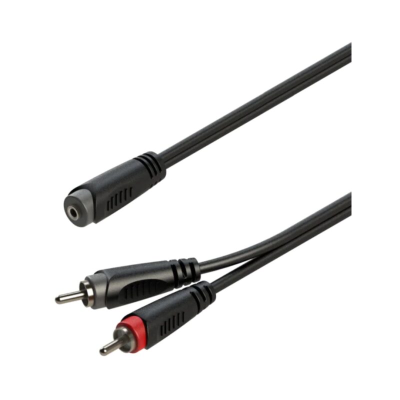 Roxtone - RAYC370L02 - 2RCA to 3.5mm-F 0.2M Y-Adapter Cable