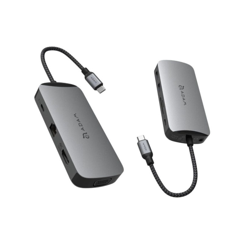 Adam Elements CASA Hub X DP USB-C 8K 10-in-1 Hub - (Grey)