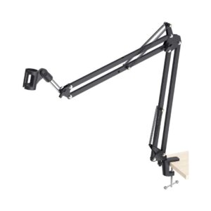 Maono AU-B01 Microphone Boom Scissor Arm Stand - (Black)
