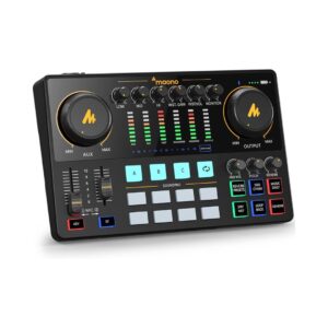 MaonoCaster AME2 10-Channel Podcast Audio Interface - (Black)