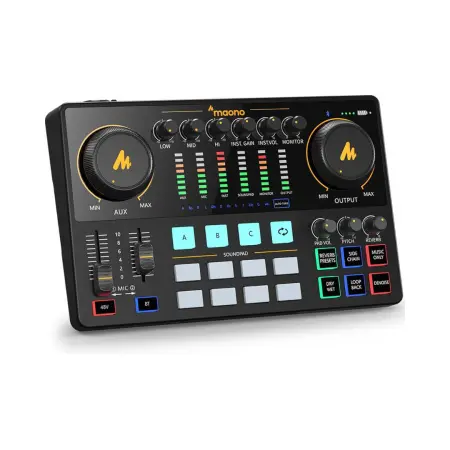 MaonoCaster AME2 10-Channel Podcast Audio Interface - (Black)