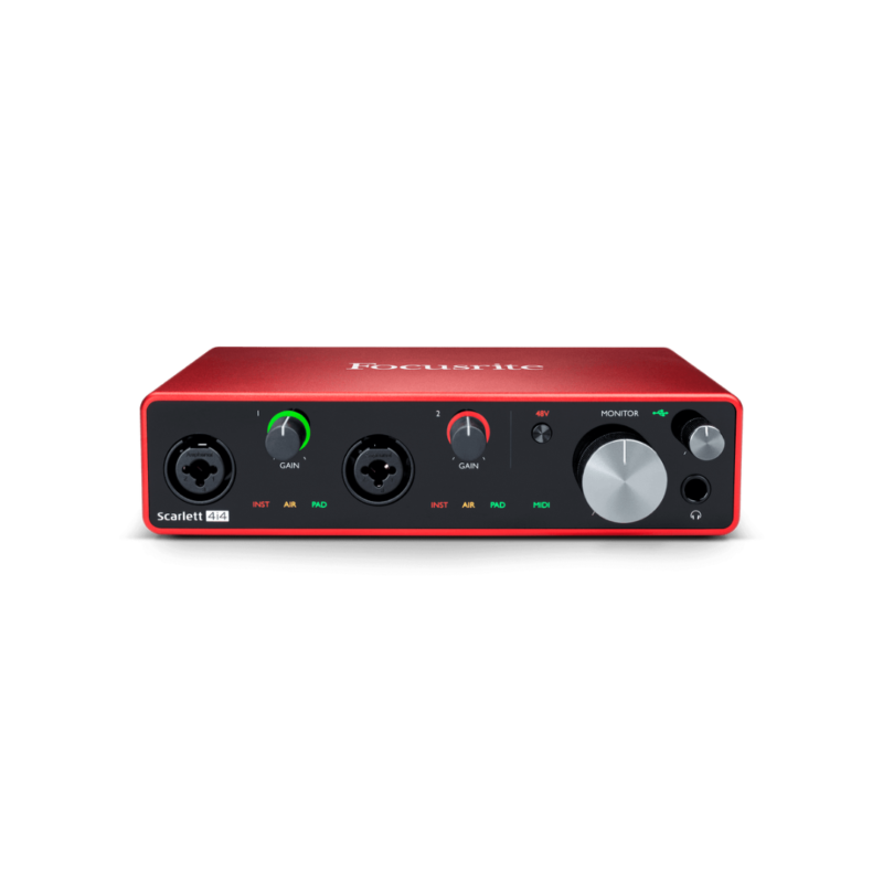 Focusrite Scarlett 4i4 3rd Gen USB Audio Interface