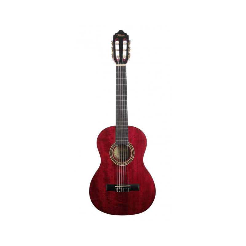 Valencia Classical Guitar 200 Series 1/2 Size (Red) - VC202TWR