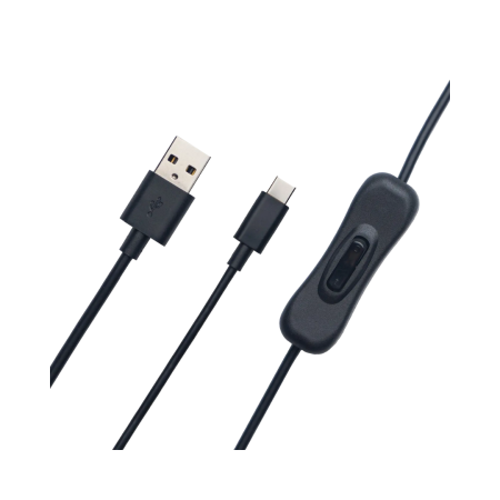 OBSBOT USB-A to USB-C Data Power Cable with ON/OFF Switch