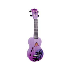 Mahalo Ukulele Designer Series Hawaii Purple Burst